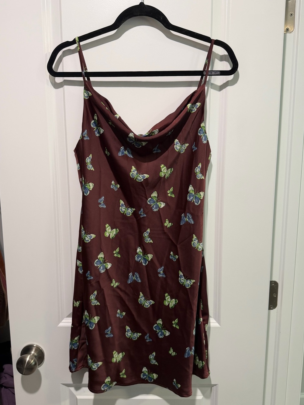 Urban Outfitters Cowl Neck Butterfly Dress